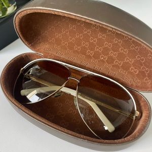 Gucci aviator sunglasses unisex